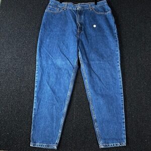 VTG Levi Strauss 550 Women's 20W S Relaxed Fit‎ Tapered Leg Blue Denim Jeans